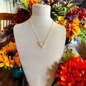 Silver Heart ❤️ love 💕 baby Necklace